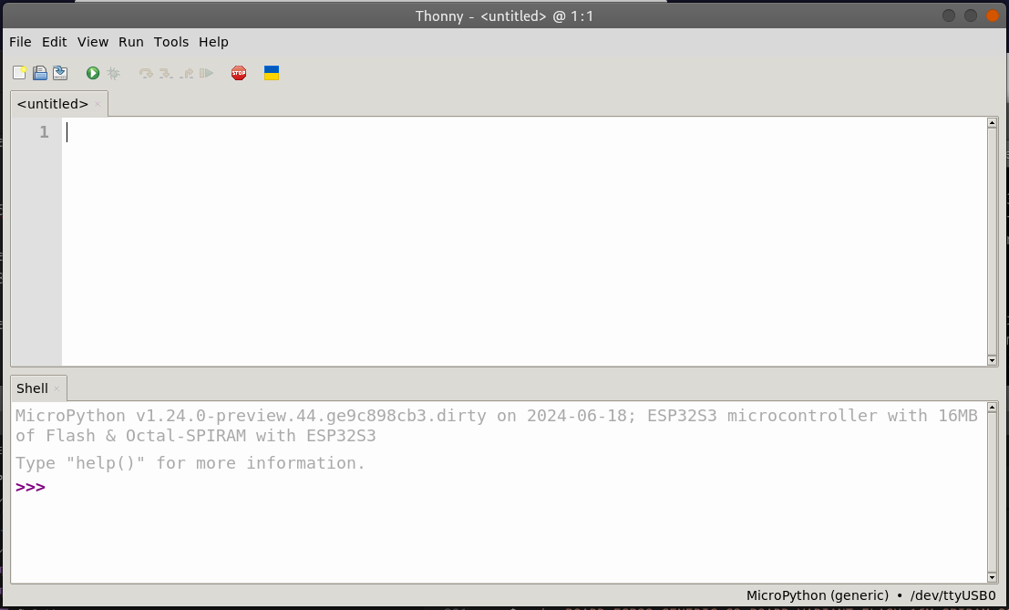 Custom MicroPython Shell