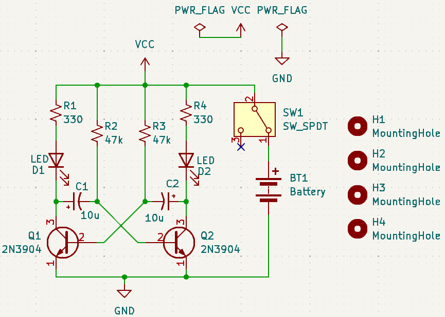 Figure 12: Completed Schematic with PWR_FLAG