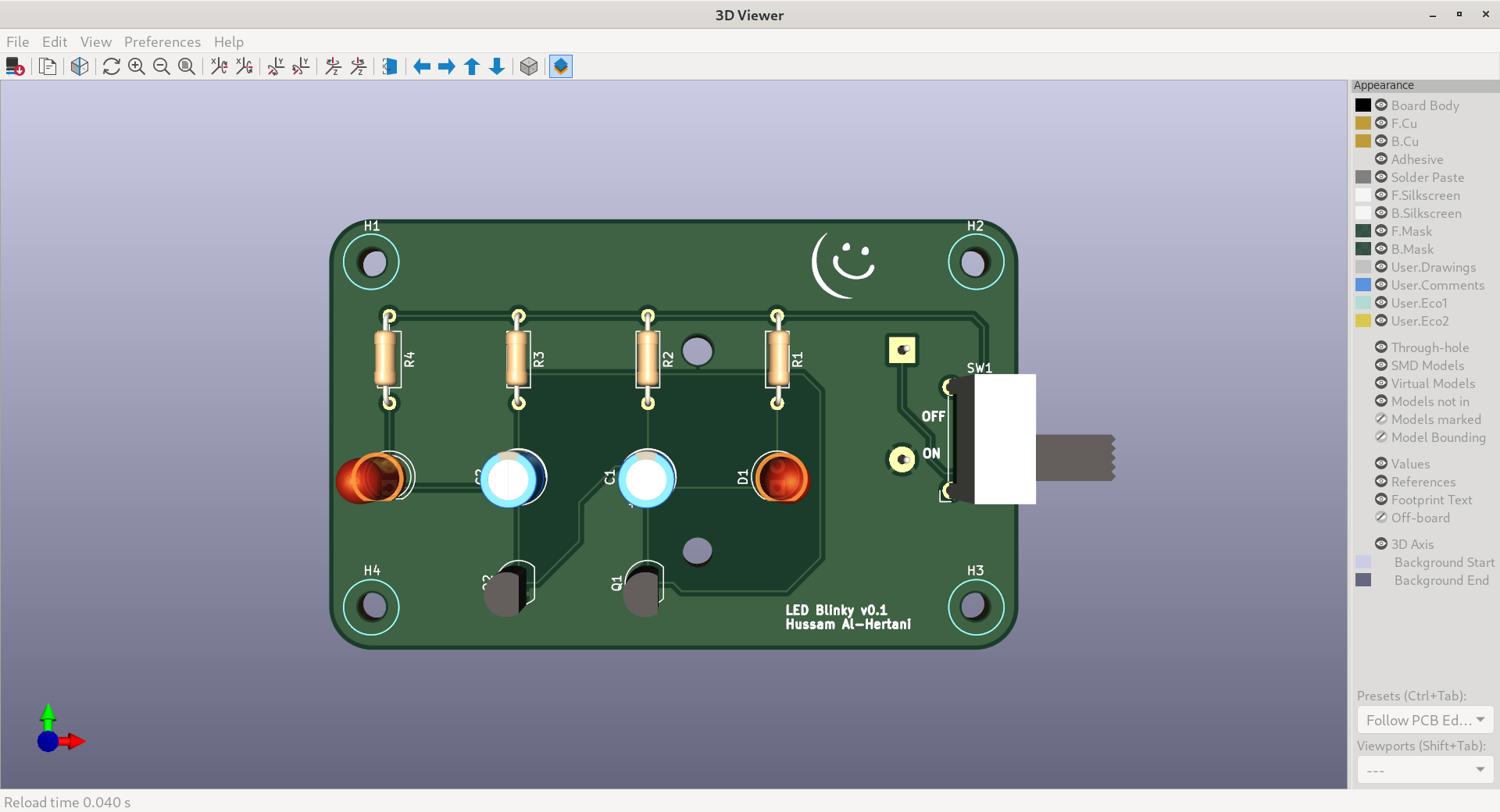 Figure 25: 3D view of Final Layout